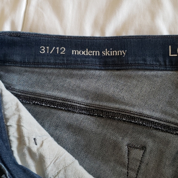 Loft Skinny Jeans sz 12 - Picture 5 of 8